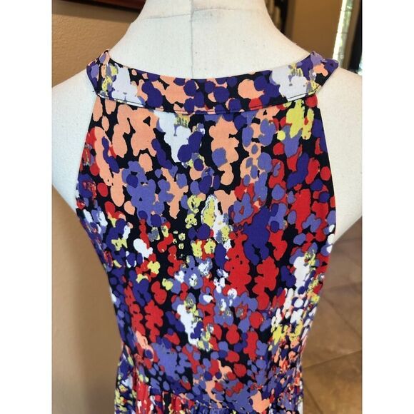 ELLE NEW Size XL Crochet Bead V Neck Sleeveless Maxi Dress Fairy BOHO Whimsigoth - Picture 11 of 16